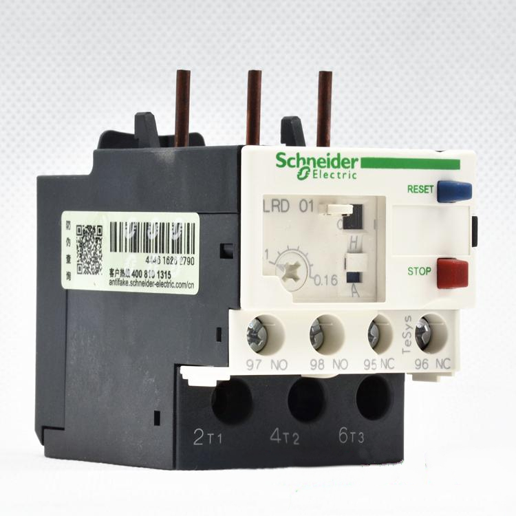 熱過載繼電器 LRD01C   0.1-0.16A-1