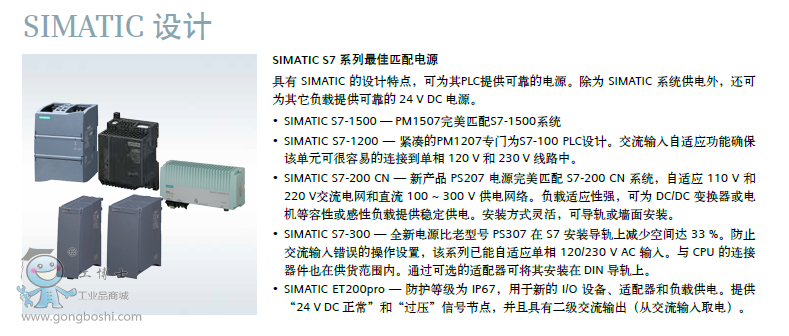 SIMATIC電源