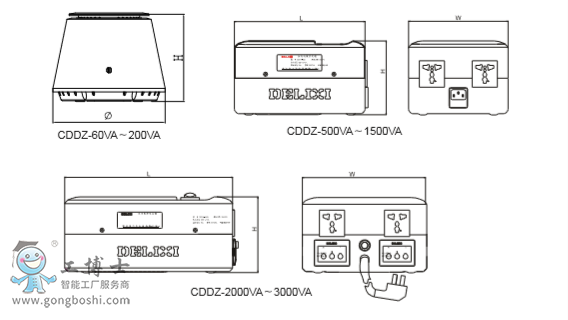 德力西CDDZ交流電源變壓器