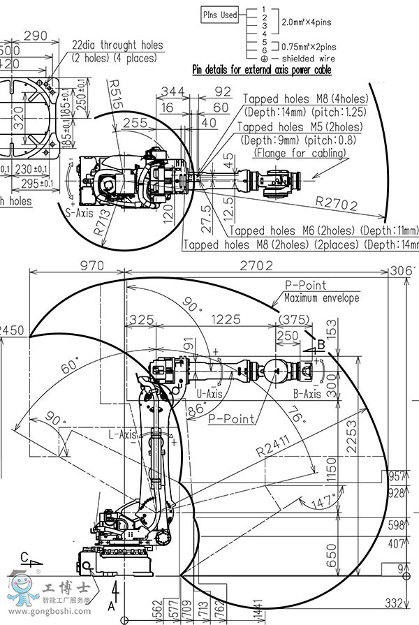 MOTOMAN-SP210安川工業(yè)機器人