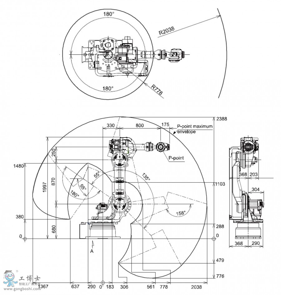 MC2000Ⅱ安川弧焊機器人