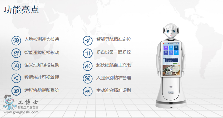 迎賓機器人功能介紹