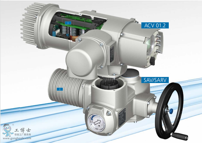 AUMA奧瑪 SAVSARV - 開關型和調節型變頻電動執行器圖片