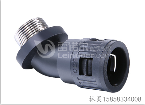 45度 金屬螺紋軟管接頭