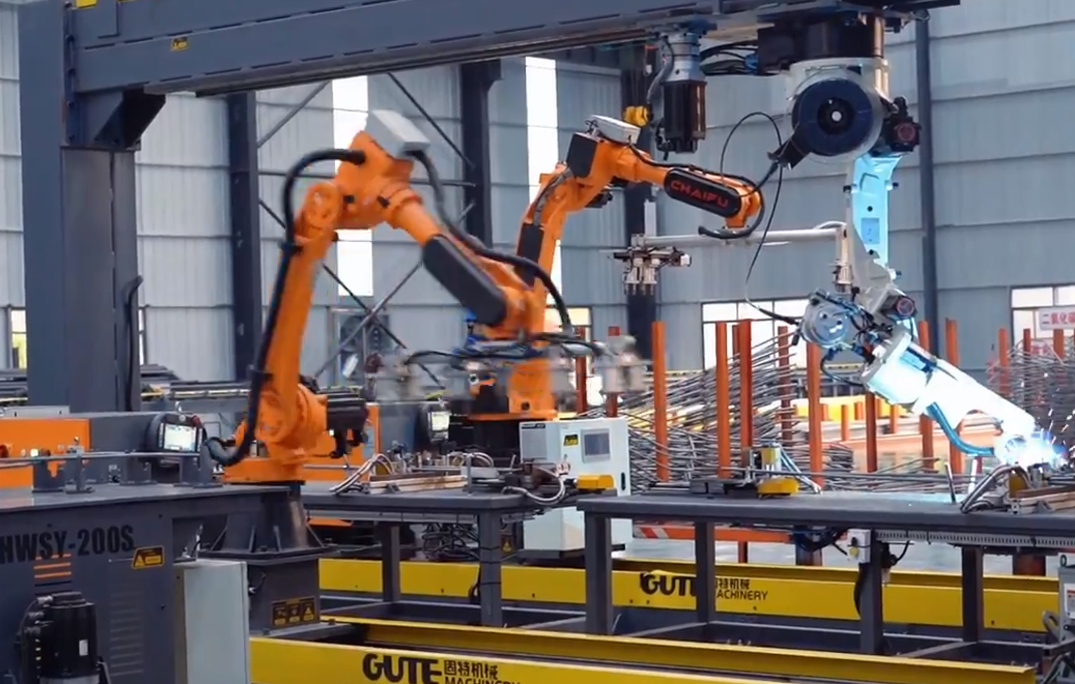 智能鋼筋加工中心